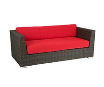 Florida Seating Crystal Beach Love Seat, With Arms