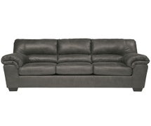 Signature Design by Ashley Bladen Sofa in Slate Faux Leather