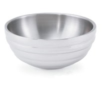 Vollrath 46587 Insulated Serving Bowl - Level Design, Beehive Texture, Round - 3/4 Qt. Capacity