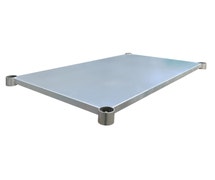 Replacement Undershelf for Kratos Worktables, 24"x30", Galvanized Steel