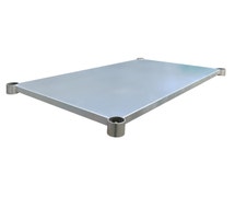 Replacement Undershelf for Kratos Worktables, 30"x72", Galvanized Steel