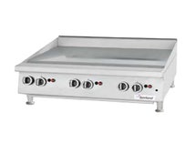 Garland GTGG60G60M Griddle, Countertop, Natural Gas, Heavy-Duty, 59-1/16" W X 23" D