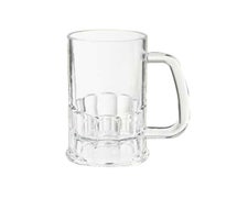 G.E.T. Enterprises 00082-1-SAN-CL - Plastic Beer Mug, 10 oz. (10 oz. rim full), 2 dz/CS