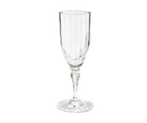 G.E.T. Enterprises SW-1420-1-SAN-CL Fluted Champagne Glass, 6 Oz., , 1 Dozen
