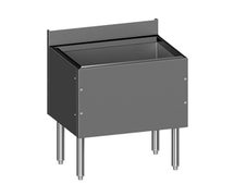 Glastender C-IBA-30-CP10-ED Choice Extra Deep Underbar Ice Bin, With Built-In 10-Circuit Cold Plate, 30"W X 19"D