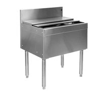 Glastender IBA-24-CP10 Underbar Ice Bin, With 10-Circuit Cold Plate, 24"W X 19"D
