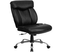 HERCULES Series 400 lb. Capacity Big & Tall Black Faux Leather Executive Swivel Office Chair