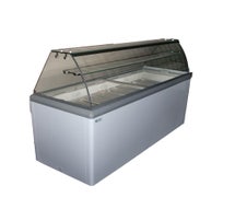Excellence HBG-12HC Gelato Scooping Cabinet, 12 Pan