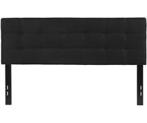 Flash Furniture Bedford Tufted Upholstered Full Size Headboard in Black Fabric