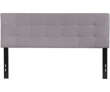 Flash Furniture Bedford Tufted Upholstered Full Size Headboard, Light Gray