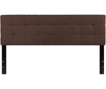 Flash Furniture Bedford Tufted Upholstered Queen Size Headboard, Dark Brown