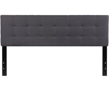 Flash Furniture Bedford Tufted Upholstered Queen Size Headboard, Dark Gray
