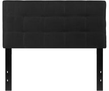 Flash Furniture Bedford Tufted Upholstered Twin Size Headboard in Black Fabric