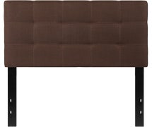 Flash Furniture Bedford Tufted Upholstered Twin Size Headboard, Dark Brown