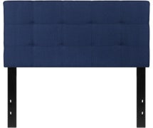 Flash Furniture Bedford Tufted Upholstered Twin Size Headboard in Navy Fabric