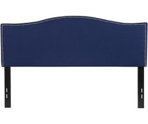 Flash Furniture Lexington Upholstered Full Size Headboard in Navy Fabric