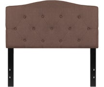 Flash Furniture Cambridge Tufted Upholstered Twin Size Headboard in Camel Fabric