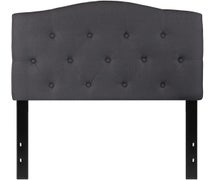Flash Furniture Cambridge Tufted Upholstered Twin Size Headboard, Dark Gray