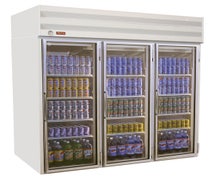 Howard McCray GR75 Refrigerator Merchandiser, Three Section, Self-Contained Refrigeration