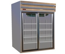 Howard McCray GSR48 Refrigerator Merchandiser, Two Section, Self-Contained Refrigeration