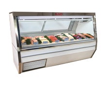 Howard McCray SC-CFS34N-10 Fish/Poultry Case, 120"W, Double Duty