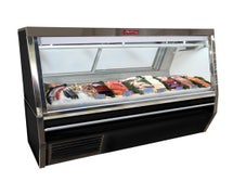 Howard McCray SC-CFS34N-6-BE-LED Fish/Poultry Case, 72"W, Double Duty