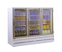 Howard McCray GSR75BM Refrigerator Merchandiser, Three Section, Self-Contained Refrigeration