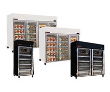 Howard McCray GF102-FF-LED Freezer Merchandiser, Four Section, Self-Contained Refrigeration