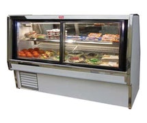 Howard McCray SC-CDS34E-6PT-LED Deli Meat And Cheese Case, Pass Thru Doors, Double Duty