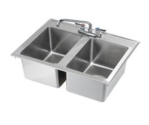 Krowne Metal HS-2619 - Hand Sink - Two Compartment