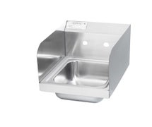 Krowne Metal HS-30-LF 12" Wide Hand Sink with 4" Centers and Side Splashes