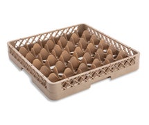 Vollrath TR7 Traex 36-Compartment Glass Rack, Beige, 3.25" Inside Height