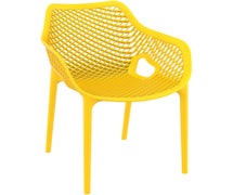 Compamia ISP007-YEL Air XL Outdoor Dining Arm Chair Yellow