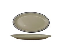 ITI DA-12 Platter, 9-3/4" X 7-1/2", Oval