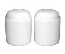 ITI MD-114 Salt & Pepper Shaker Set,1-5/8" Dia. X  2-5/8"H, Fully Vitrified