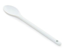 Vollrath 4689815 - 12" White Nylon Spoon, 12/CS
