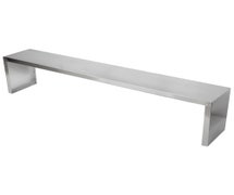 Vollrath 38044 Hot Food Table Overshelf - Stainless Steel 60-3/4"W, for ServeWell Hot Food Tables