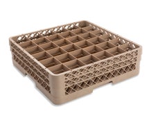 Vollrath TR7CC Traex 36-Compartment Glass Rack with Two Extenders, Beige 