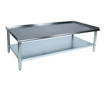 John Boos EES8-3048SSK Stainless Steel Equipment Stand with Stainless Steel Undershelf, 30"x48"x24"