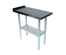 John Boos EFT8-3018SSK Stainless Steel Equipment Filler Table with Stainless Steel Undershelf, 18"x30"