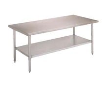 John Boos FBLS4818 Budget Work Table, 48"W X 18"D, 18/430 Stainless Steel Top