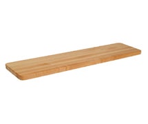 John Boos LBS72 Locker Bench Seat, 9-1/4" W X 72" L, 1-1/4" Laminated Hard Rock Maple With Tuff-Var Finish