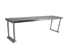 John Boos OS-ES-1272 Stainless Steel Single Overshelf for Work Tables, 12"x72"