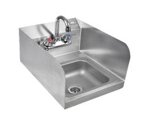 John Boos PBHS-W-0909-P-SSLR Pro-Bowl Hand Sink, Wall Mount, 12" W X 14-1/2" D X 12-1/4" H O.A.