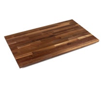 John Boos WALKCT-BL9742-V Island Countertop, 97" W X 42" D X 1-1/2" Thick, Jointed Edge Grain Butcher Block Construction With The Boos Extra 1" Edge, Varnique Finish