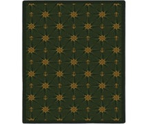 Joy Carpets 1515D-03 Mariner's Tale Area Rug, 7'8" x 10'9", Rectangular, Emerald