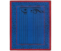 Joy Carpets 1574B-01 Fully Staffed Area Rug, 3'10" x 5'4", Rectangular, Blue