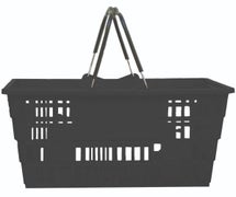 Garvey BSKT-41304 Jumbo Wire Handle Basket, Black, Set of 16