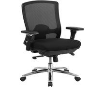Flash Furniture HERCULES Series 24/7 Intensive Use Big & Tall 350 lb. Rated Black Mesh Multifunction Swivel Ergonomic Office Chair