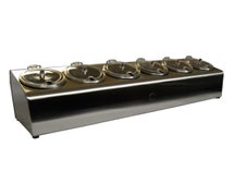 Steril Sil LTC-6SW 6-hole Condiment Dispenser